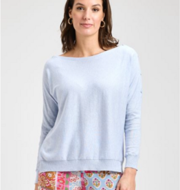 ZAKET & PLOVER Zaket & Plover - ZP8404U Button Boat-Neck Sweater SS26