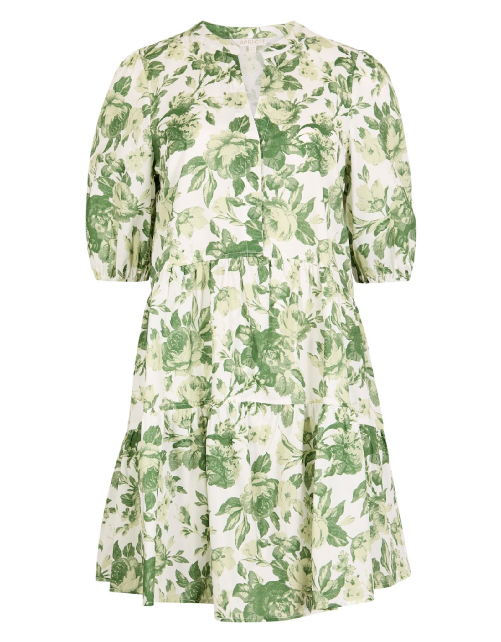 Apricot Robe Babydoll Courte en Popeline Robe SS26