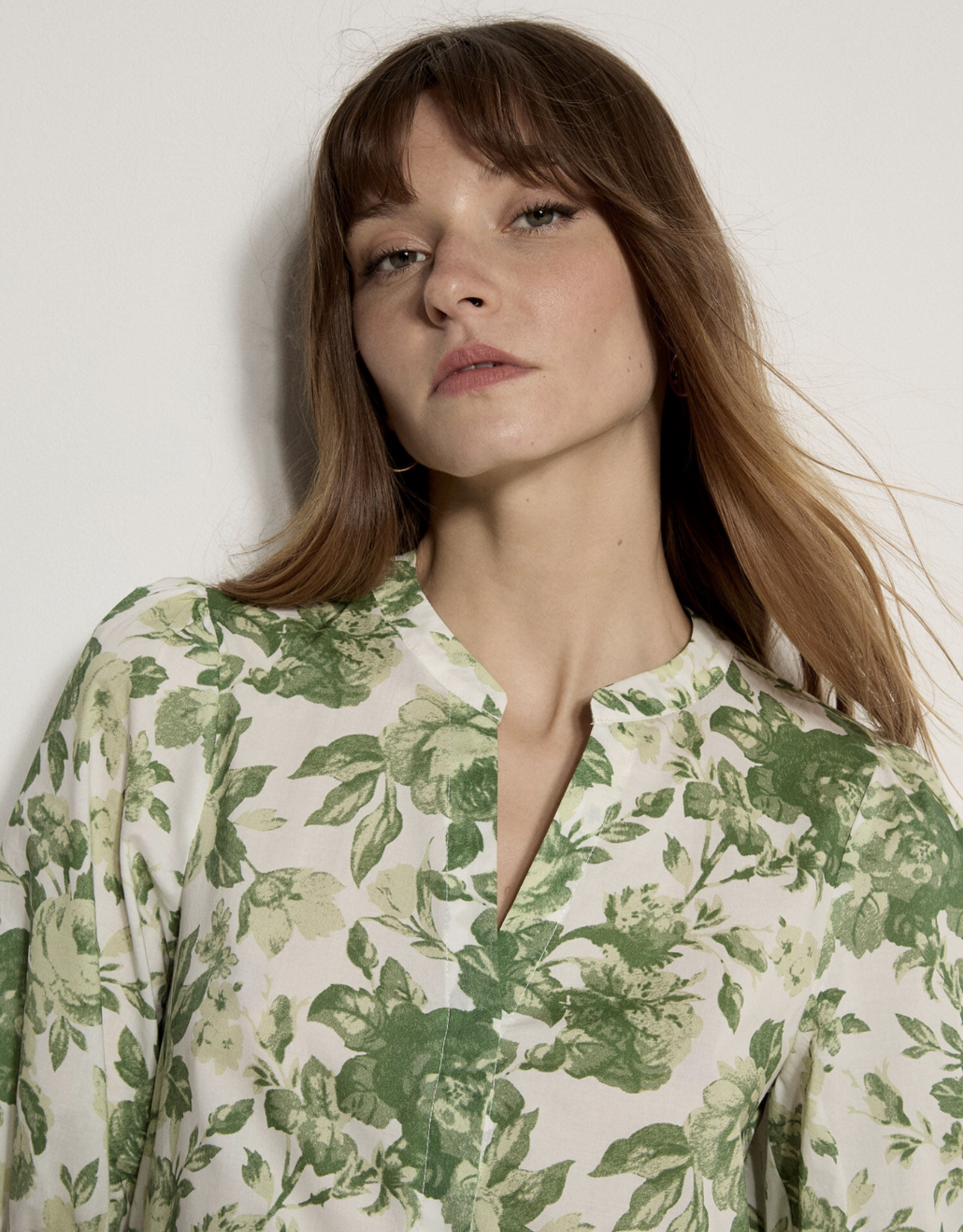 Apricot Robe Babydoll Courte en Popeline Robe SS26