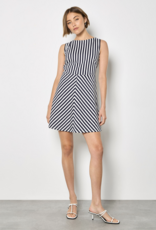 Apricot Apricot - Stripe Fit and Flare Robe SS26