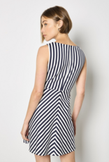 Apricot Apricot - Stripe Fit and Flare Robe SS26