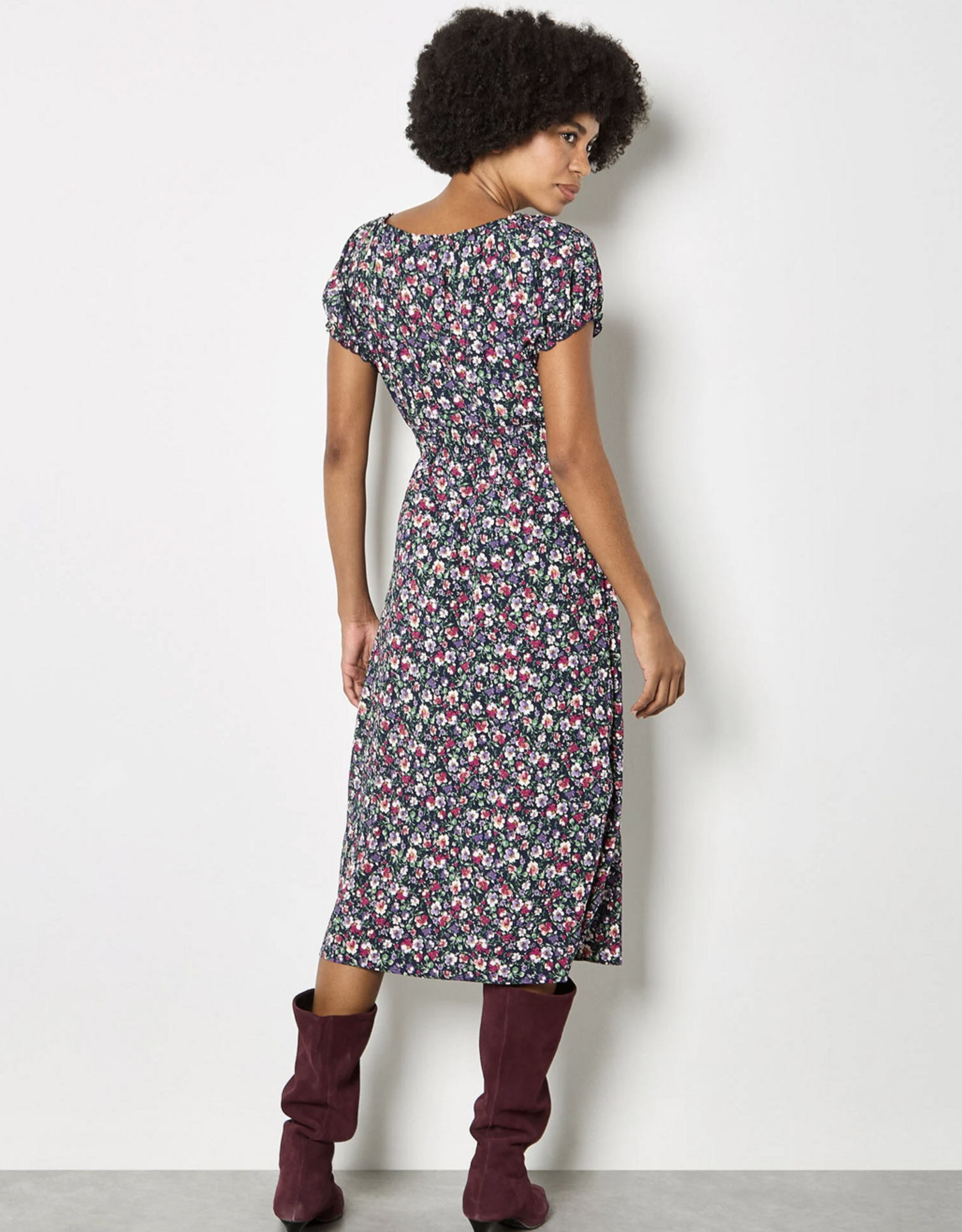 Apricot Apricot - Ditsy Floral Midi Robe SS26