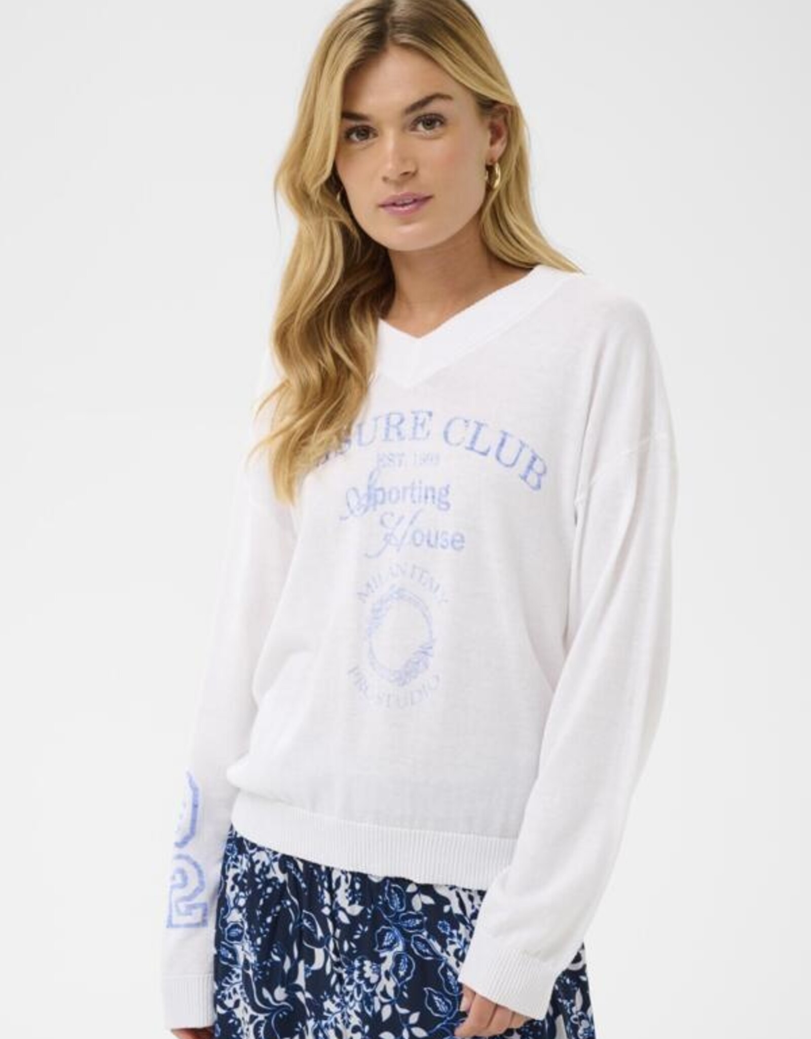 Cream Cream- CRNurra Pullover SS26