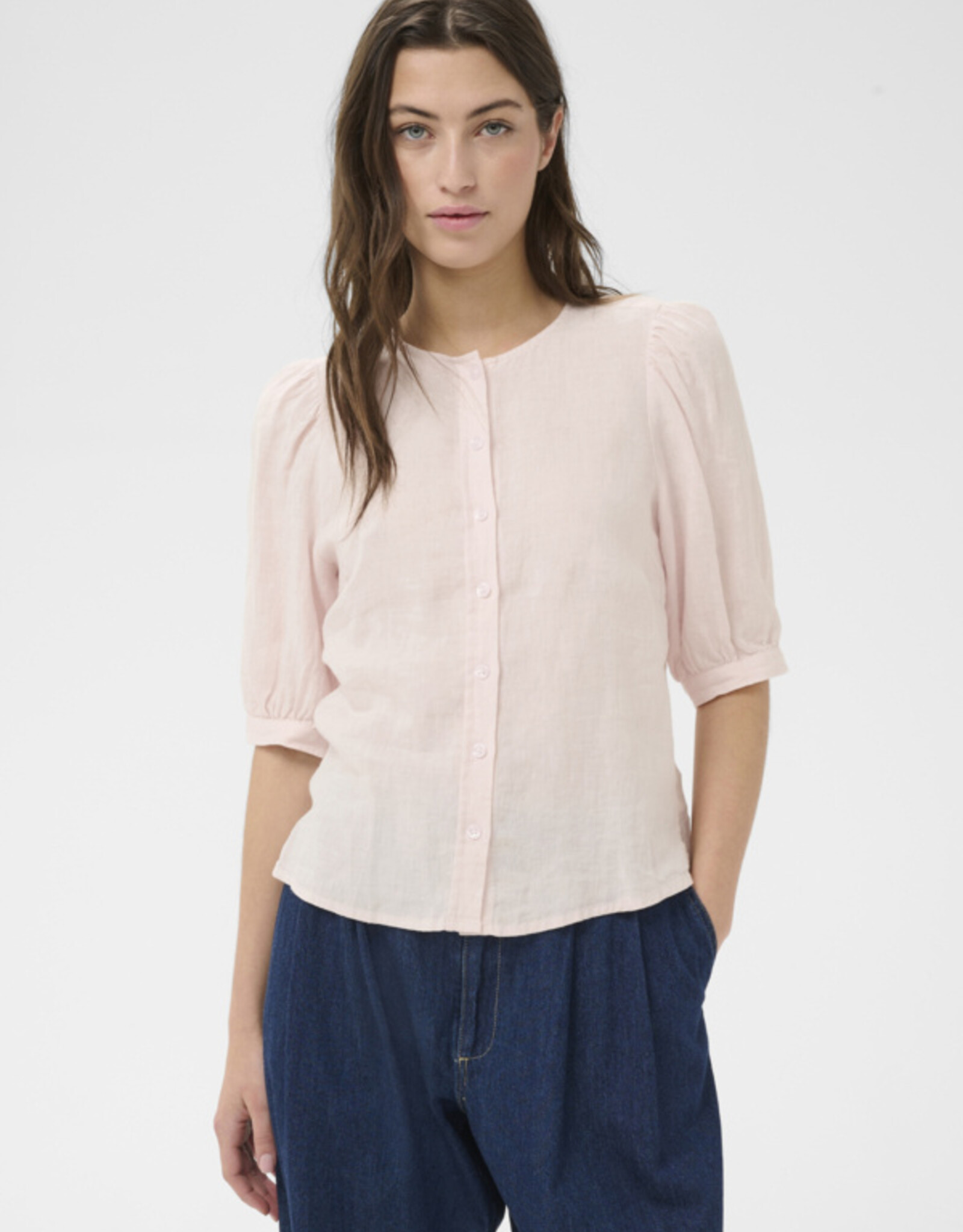 Part Two Part Two- AzraPW solid shirt SS26