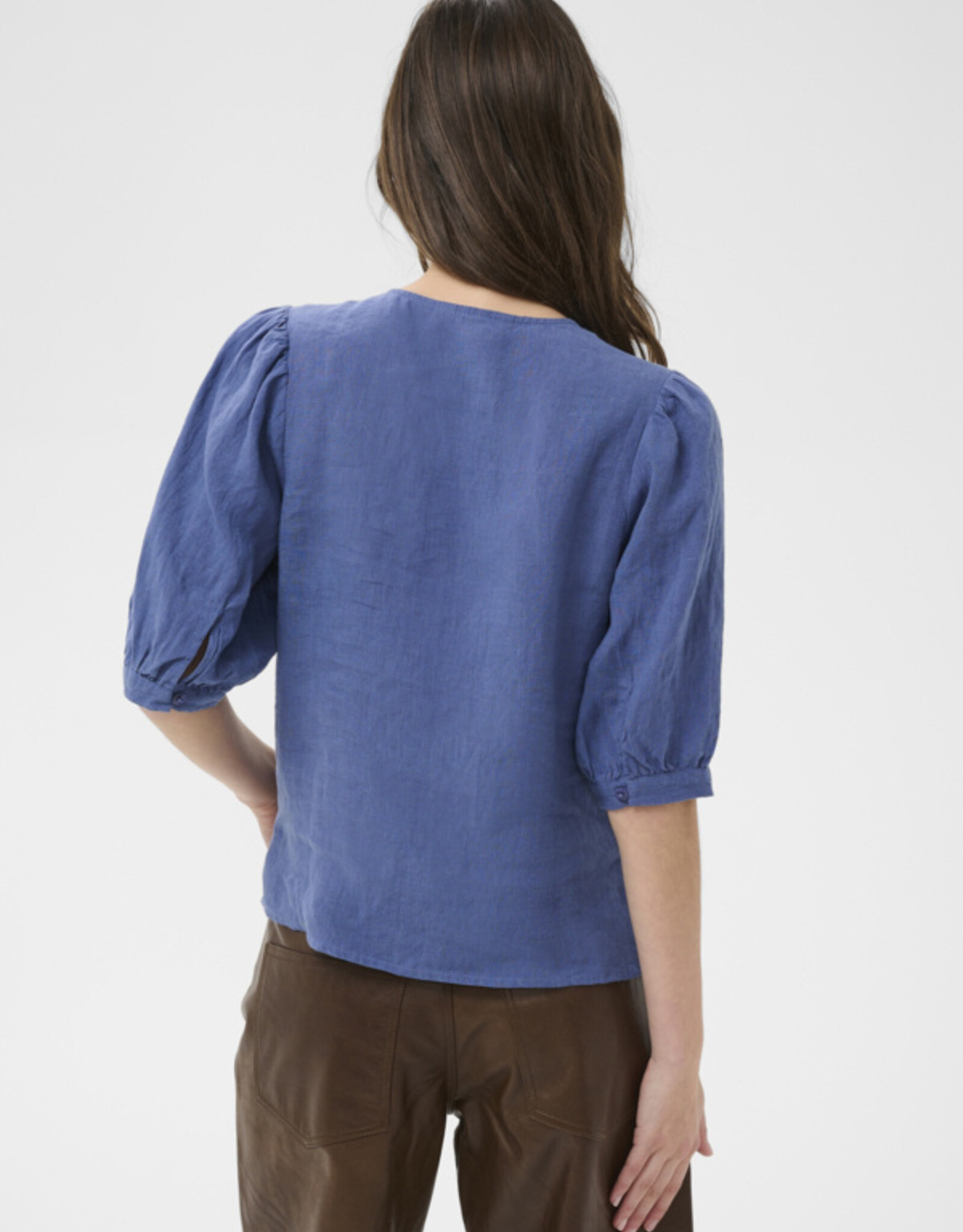 Part Two Part Two- AzraPW solid shirt SS26