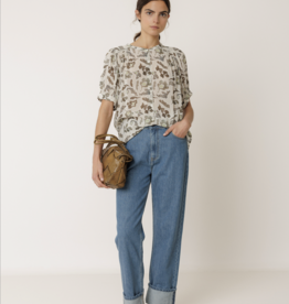 Indi & Cold Indi & Cold - VV26AD116 Maxi Flower Shirt SS26