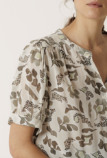 Indi & Cold Indi & Cold - VV26AD116 Maxi Chemise Fleuri SS26