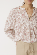 Indi & Cold Indi & Cold - VV26KI131 Hemstitch-Details Blouse SS26