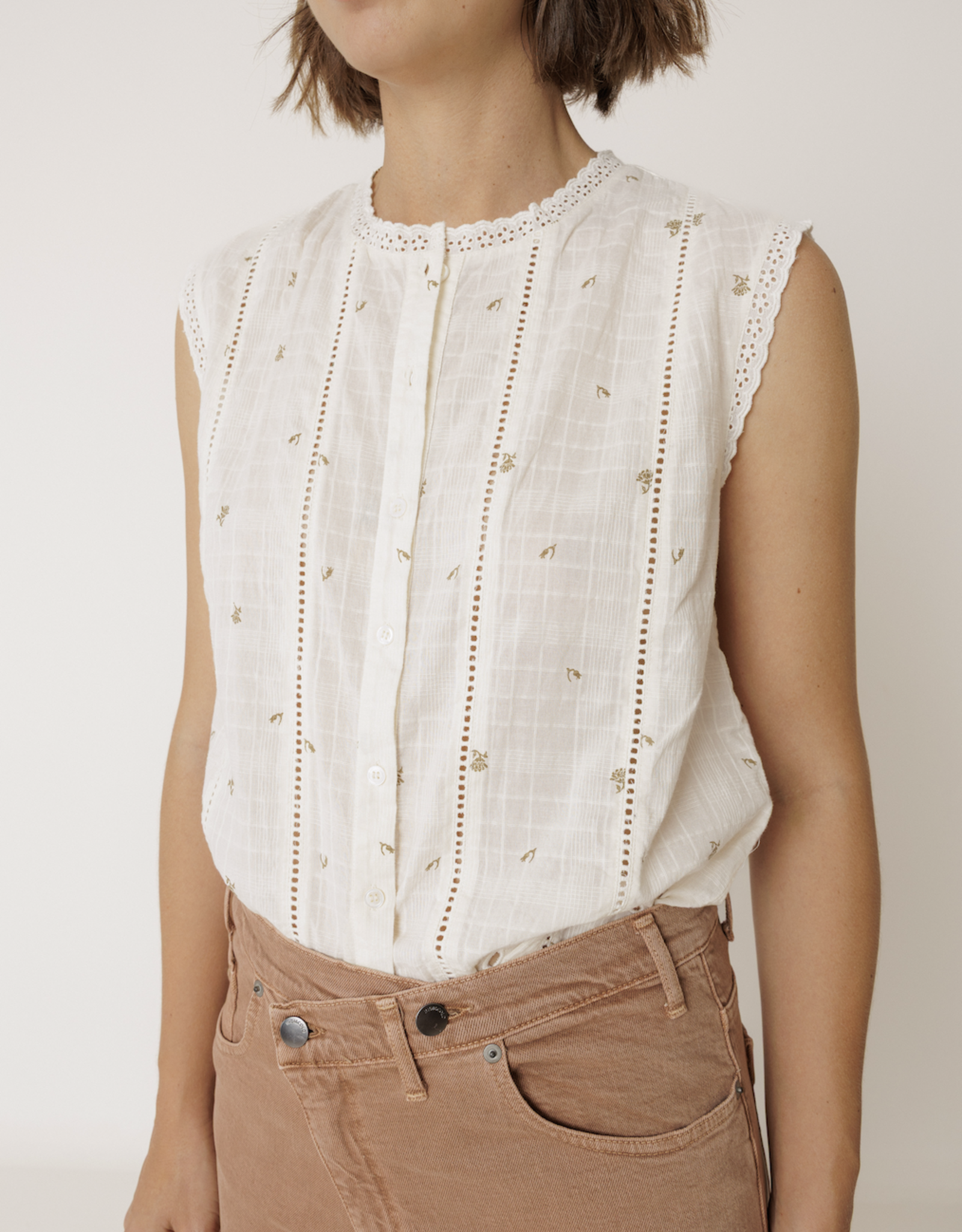 Indi & Cold Indi & Cold - VV26MC126 Stamp-imprimé Haut SS26