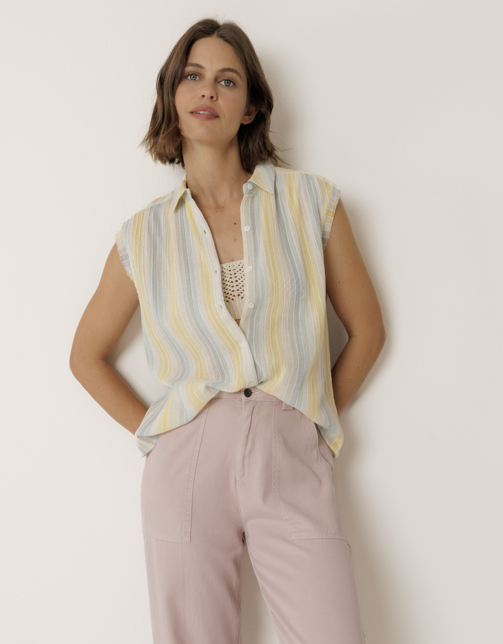 Indi & Cold Indi & Cold - VV26MC155 Lore Coton Chemise SS26