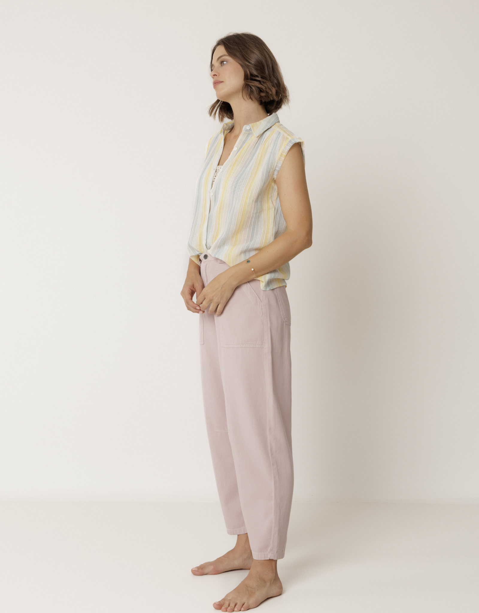 Indi & Cold Indi & Cold - VV26MC155 Lore Cotton Shirt SS26