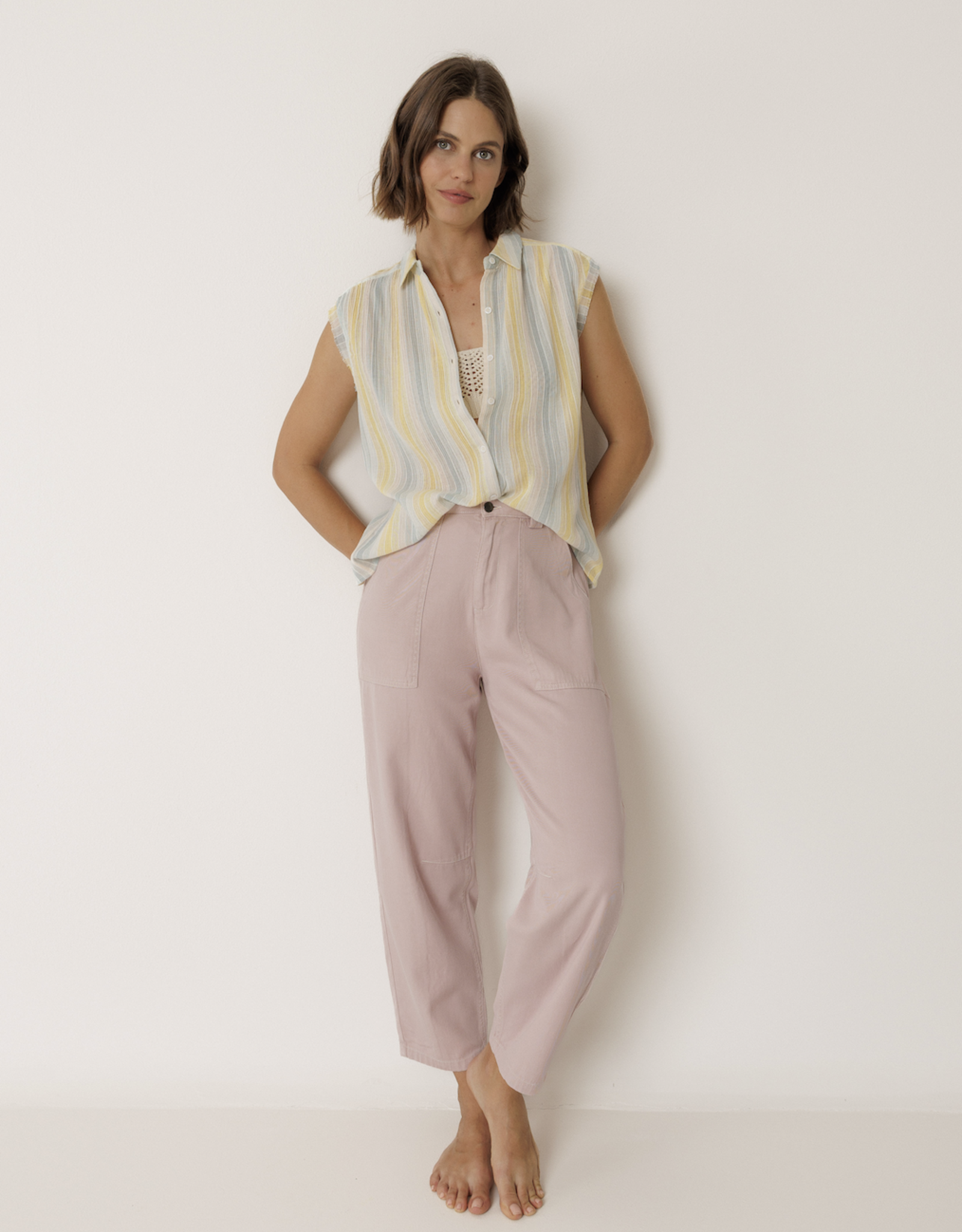 Indi & Cold Indi & Cold - VV26MC155 Lore Cotton Shirt SS26