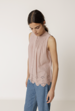 Indi & Cold Indi & Cold - VV26SK431 Combination Embroidered Tee SS26