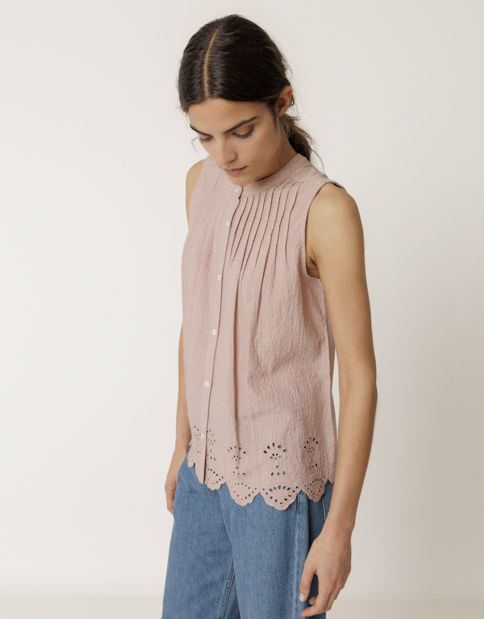 Indi & Cold Indi & Cold - VV26SK431 Combination Haut Brodé SS26