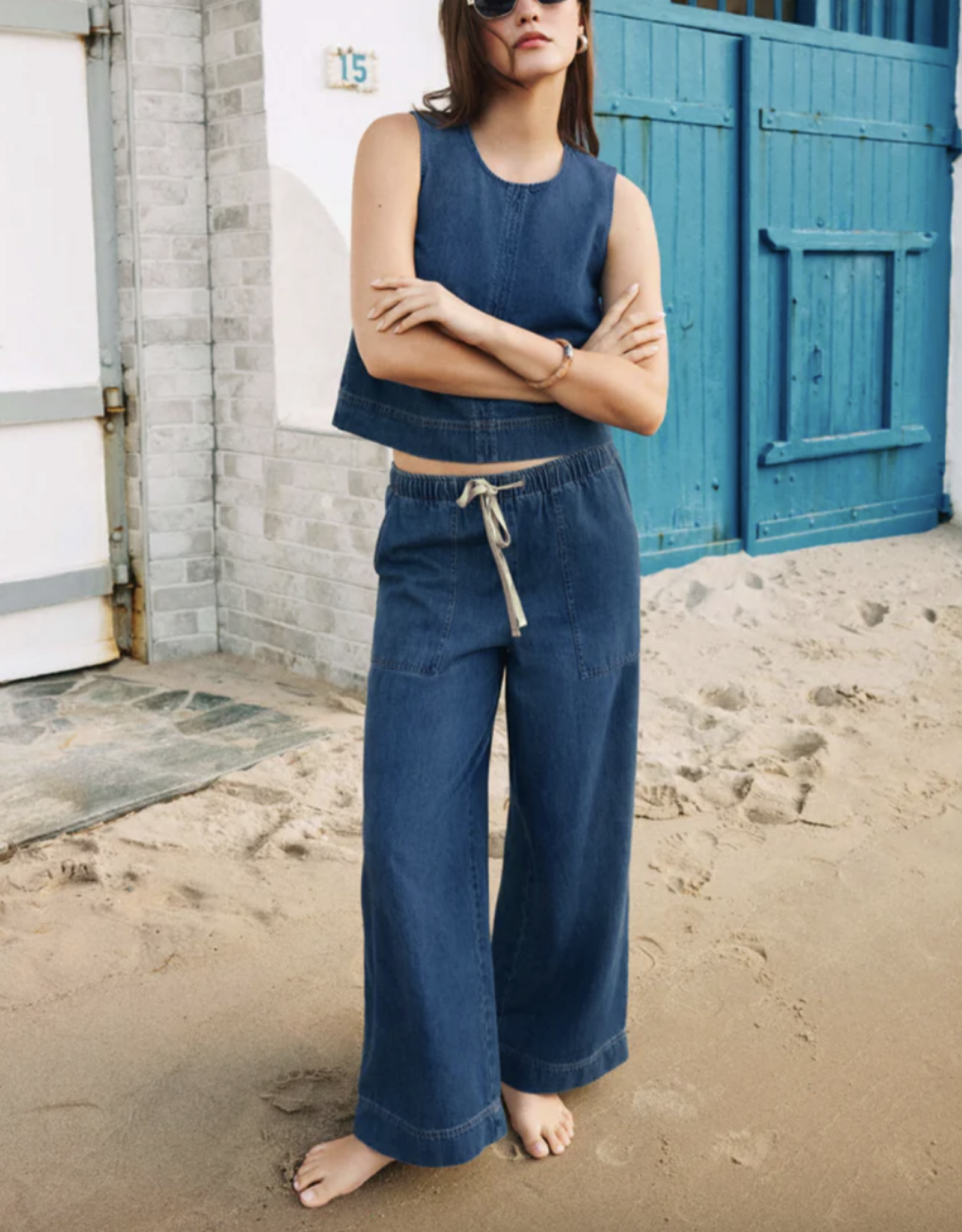 Z Supply Z Supply - Sun Seeker Denim Tank SS26