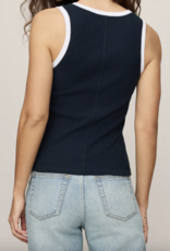 Z Supply Z Supply - Sirena Colorblocked Camisole Côtelée SS26