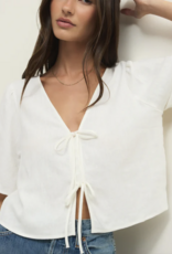 Z Supply Z Supply - La Belle Linen Top SS26