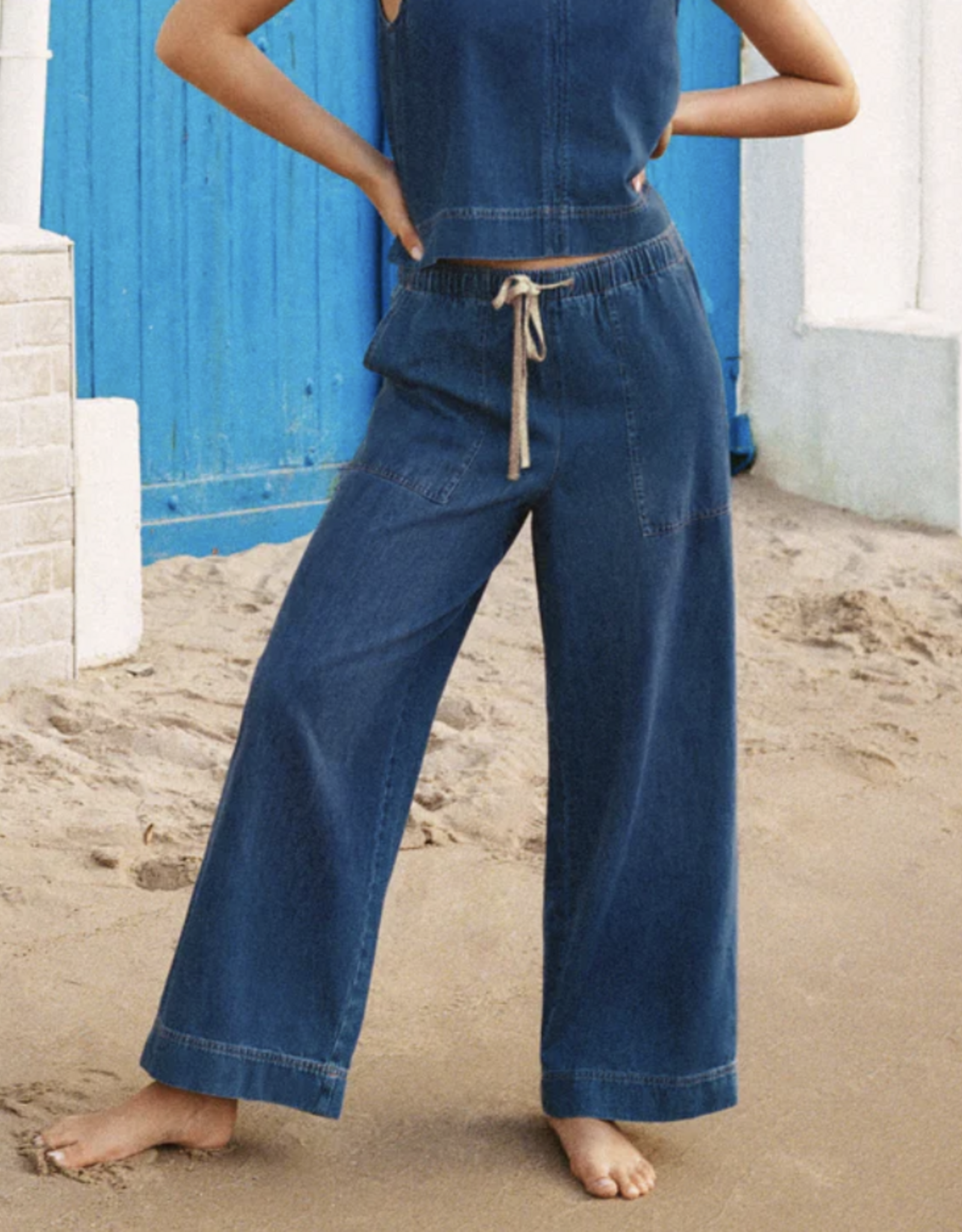 Z Supply Z Supply - Daycation Denim Utility Pantalon SS26