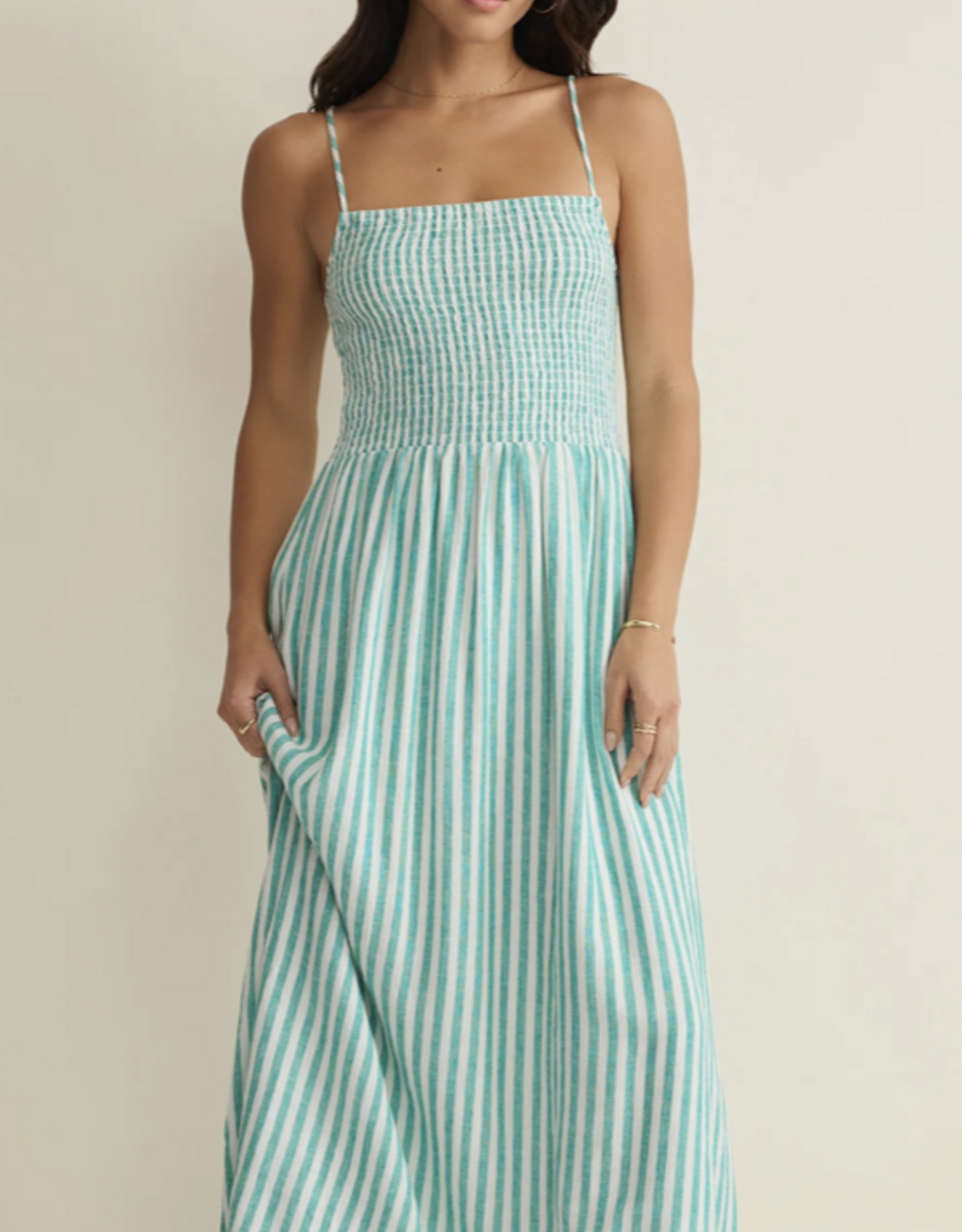 Z Supply Z Supply - Bayside Striped Midi Dress SS26