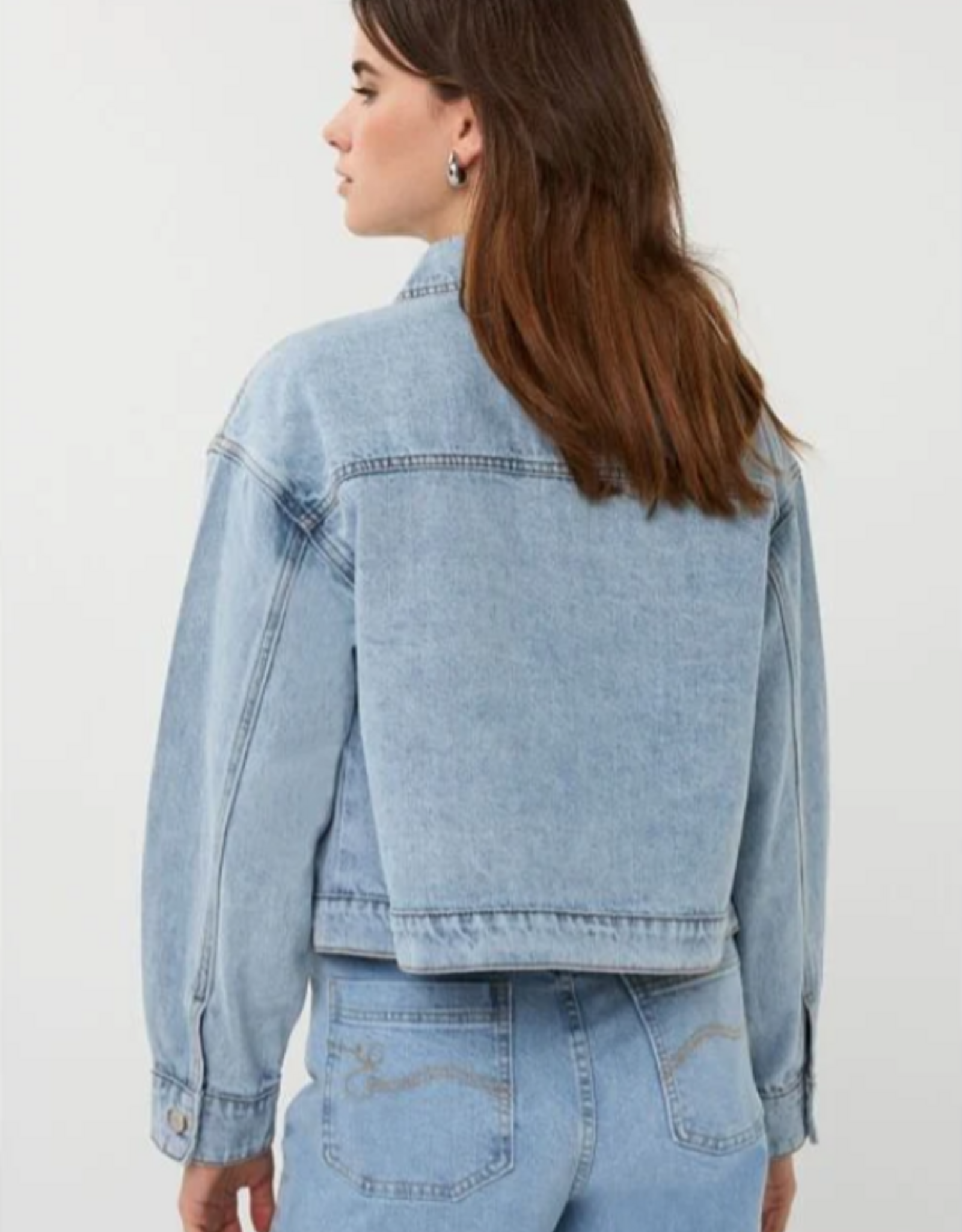 Esqualo Esqualo - 12008 Beaded Jean Jacket SS26