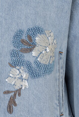 Esqualo Esqualo - 12008 Beaded Jean Jacket SS26