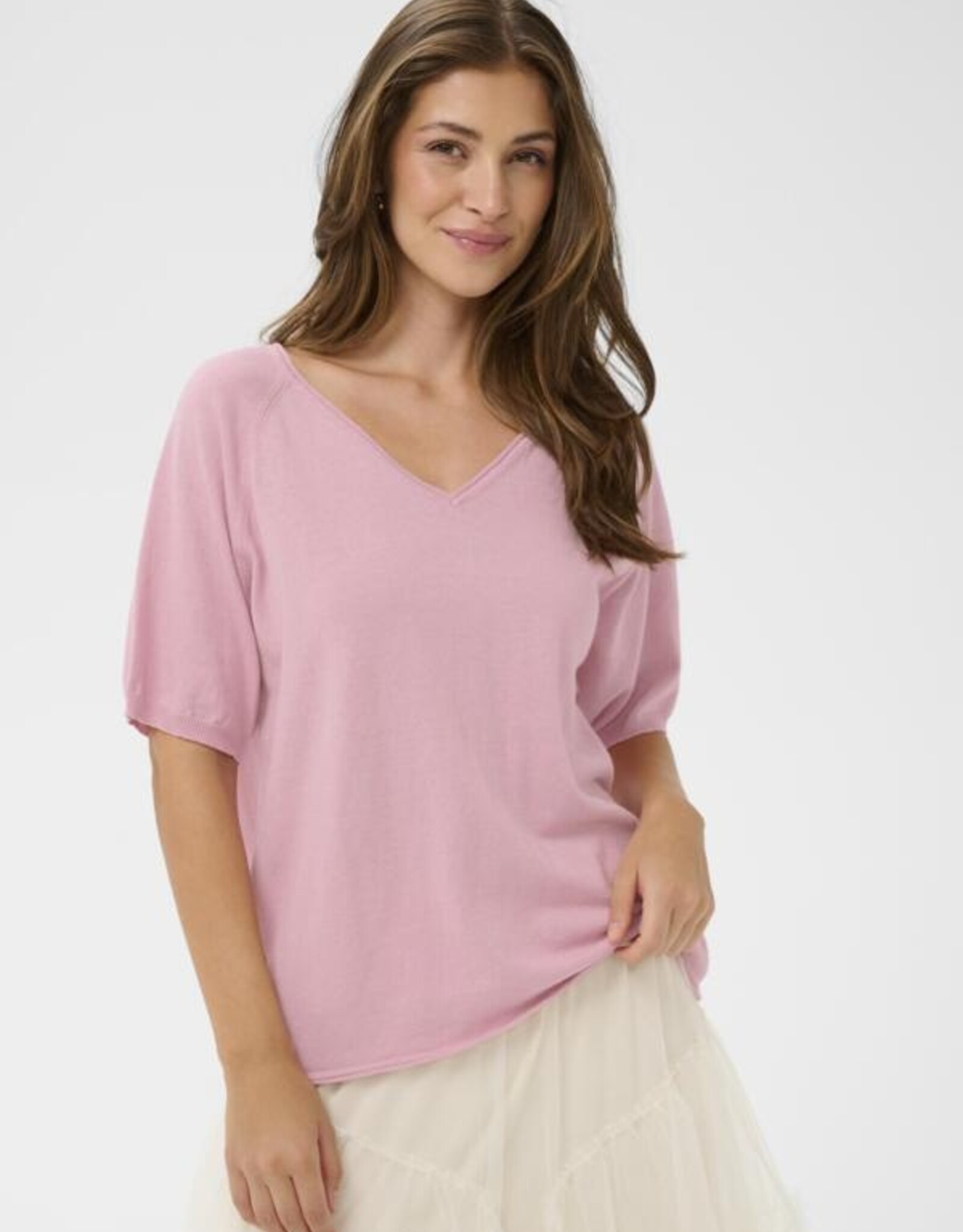 Cream Cream- CRRomane knit blouse SS26