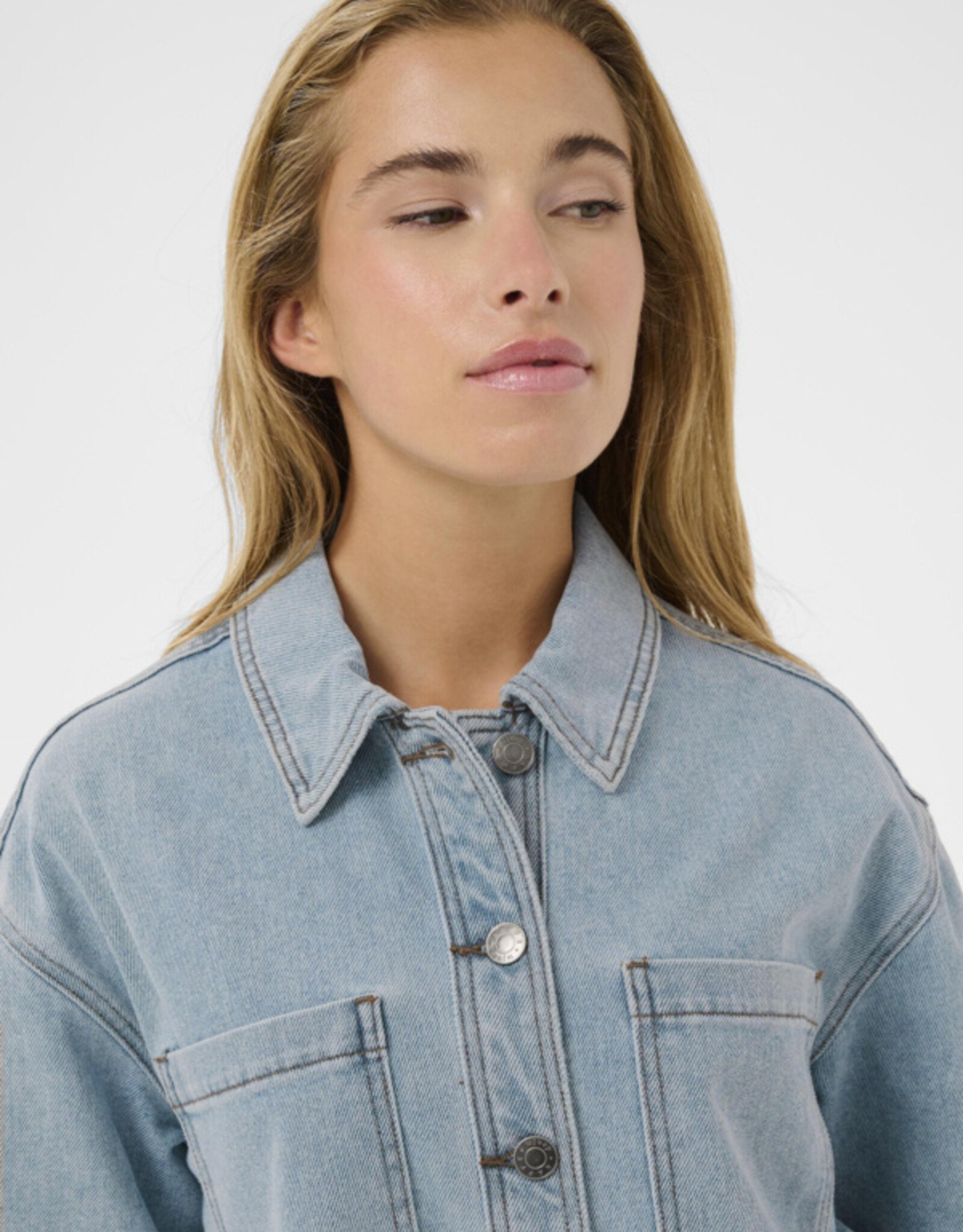 Kaffé Kaffé- Kaminna denim chemise SS26