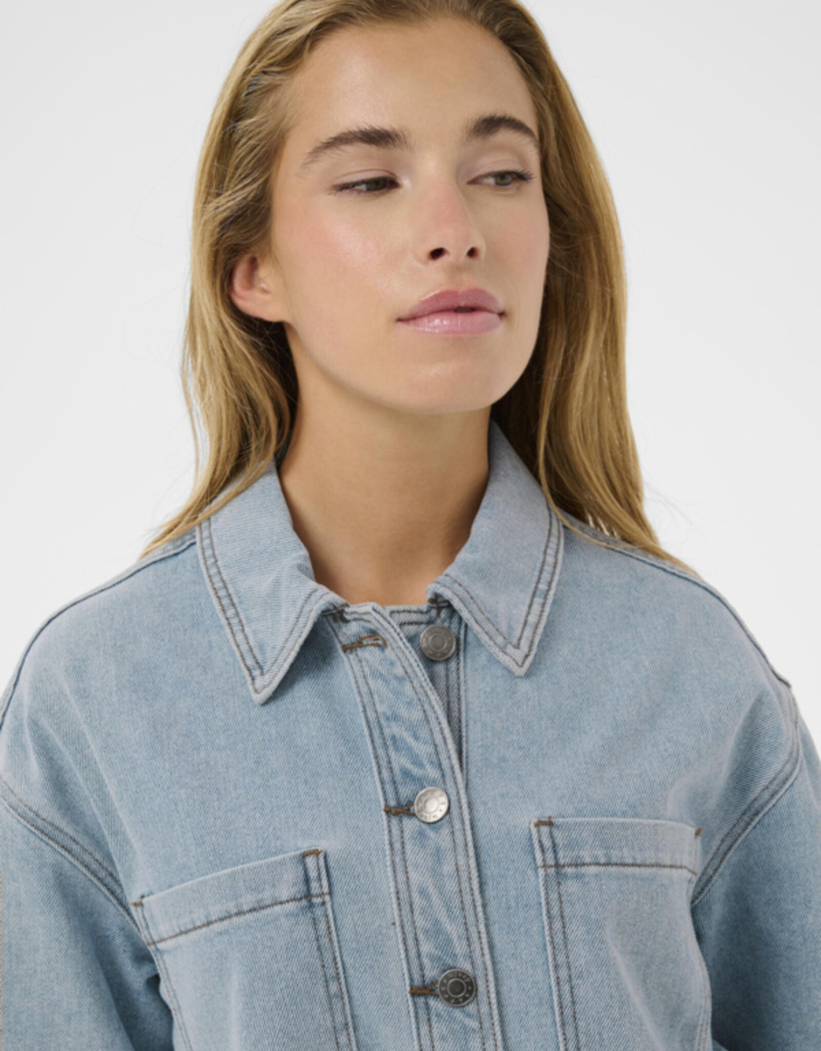 Kaffé Kaffé- Kaminna denim shirt SS26
