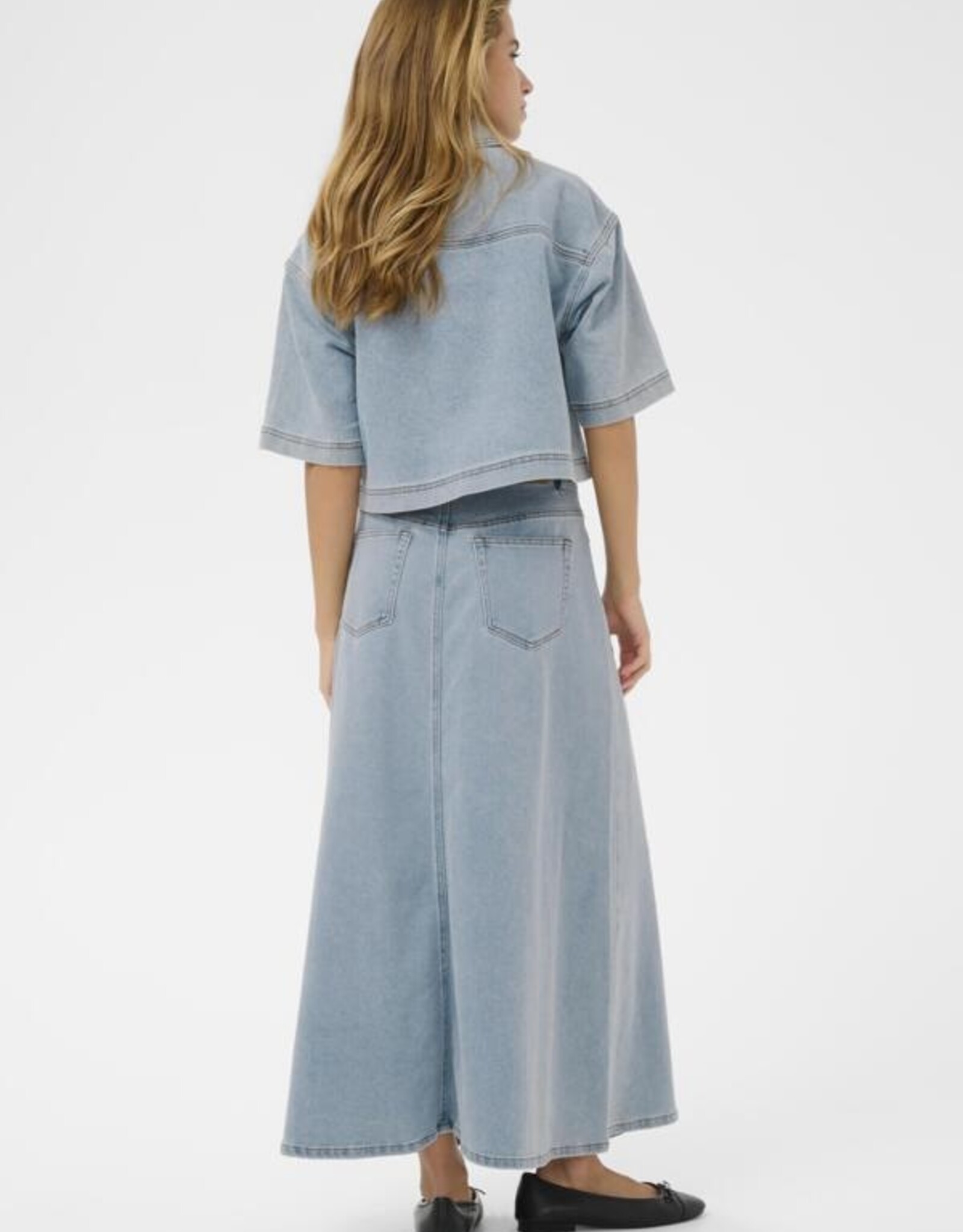 Kaffé Kaffé- Kaminna denim shirt SS26