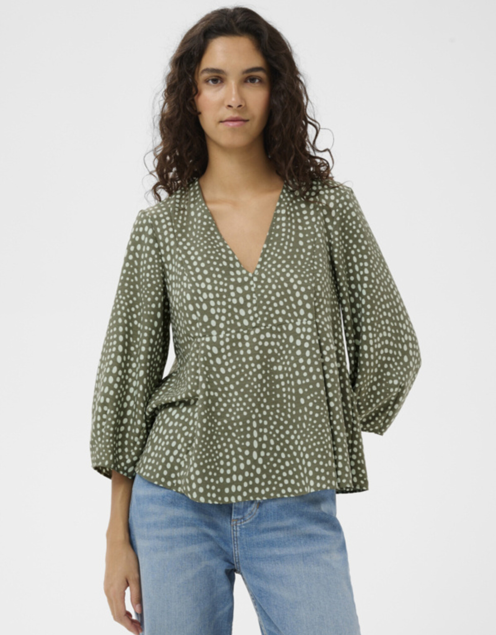 Inwear Inwear- Libertyiw V-neck Blouse SS26