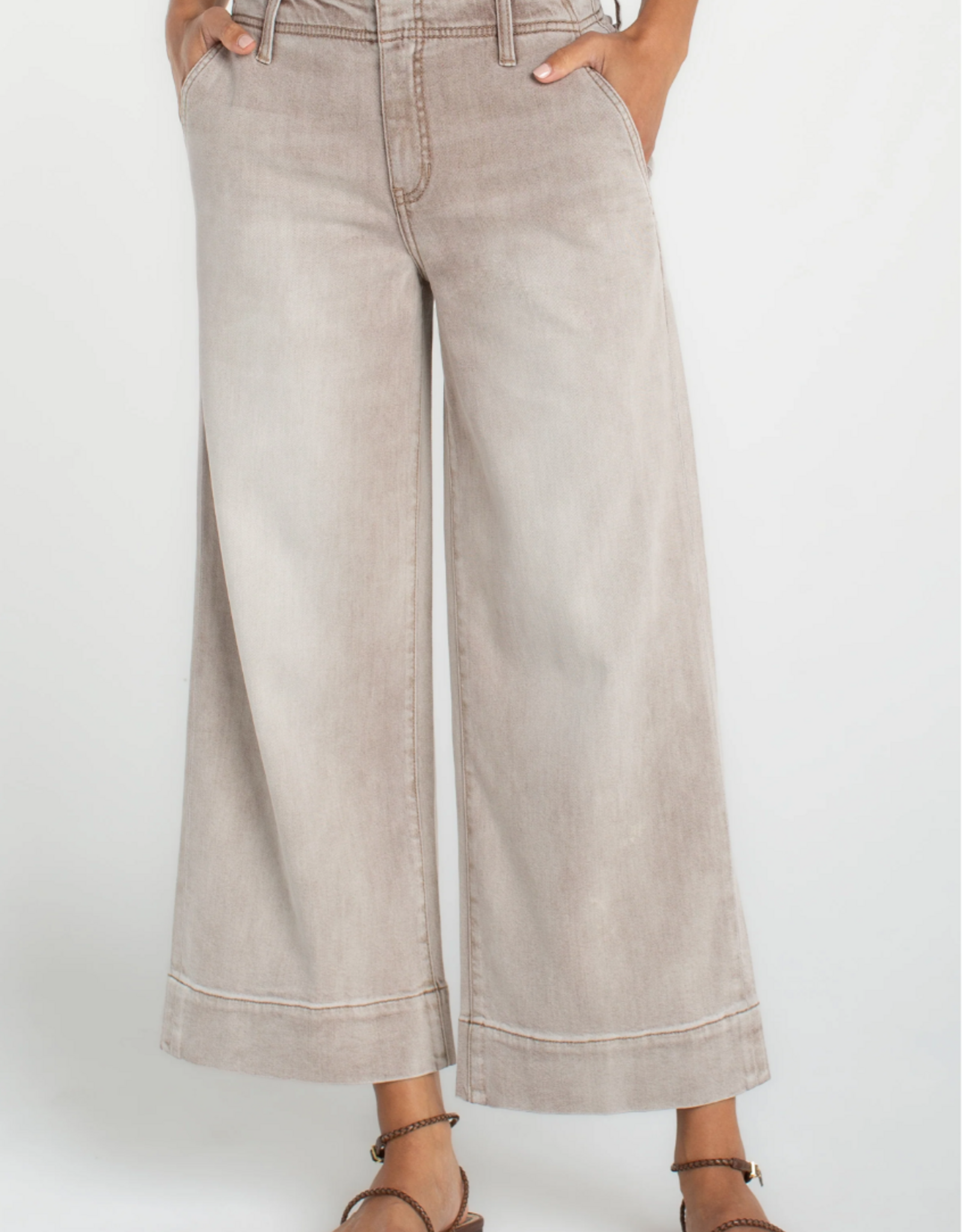 Liverpool Liverpool - LM7B19WSV Crop Jambes larges SS26