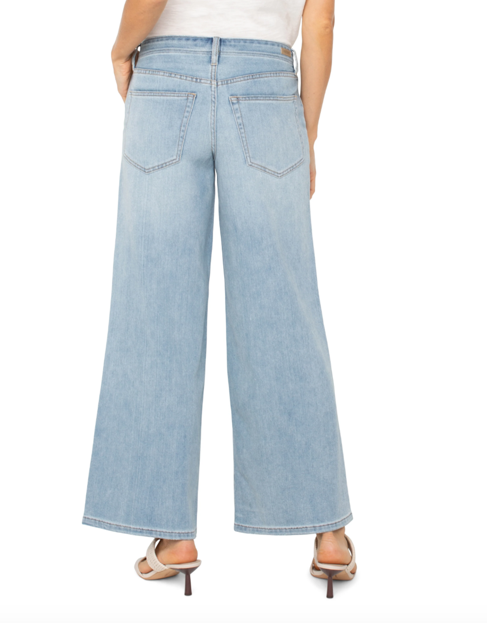 Liverpool Liverpool - LM4678SSL Wide Leg Jean SS26