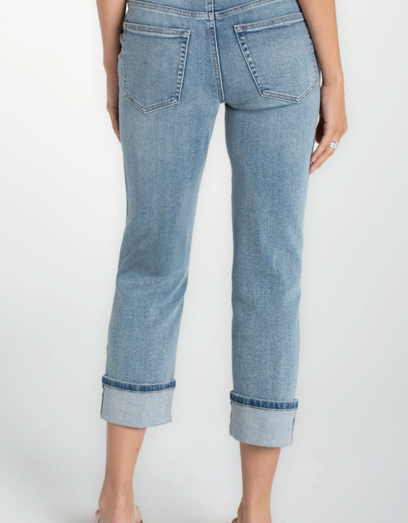 Liverpool Liverpool - LM5289VH Marley Cropped GF Jean w/ Cuff SS26