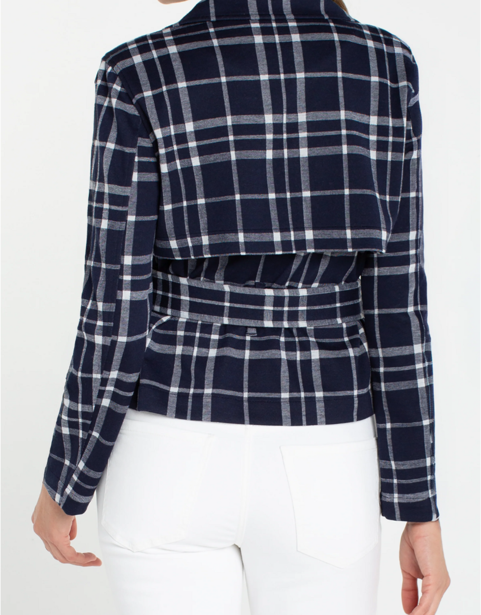 Liverpool Liverpool - LM1C68C92 Cropped Trench Jacket w/ Belt SS26