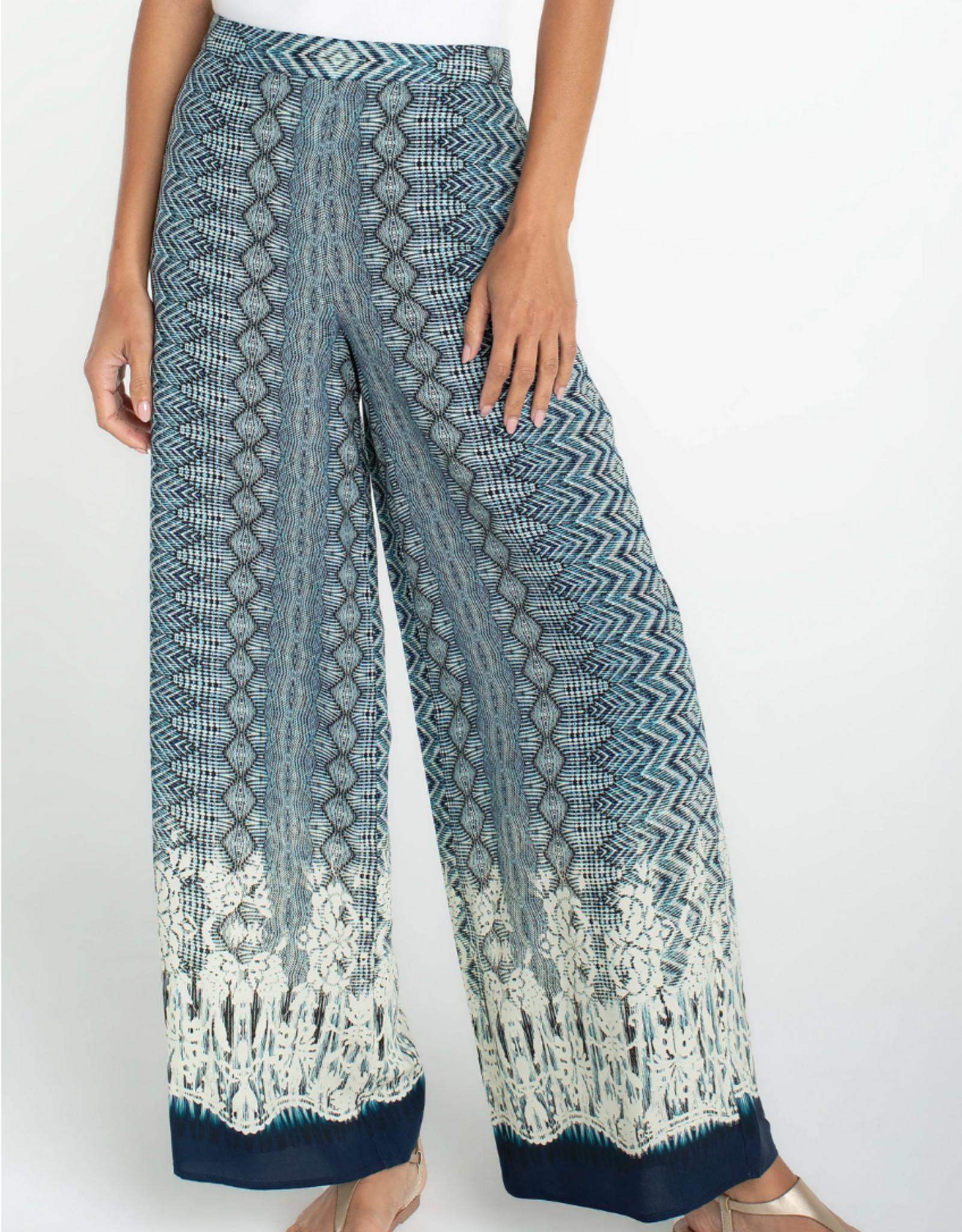 Liverpool Liverpool - LM7B25HE9P22 Pull On Palazzo Pantalon SS26