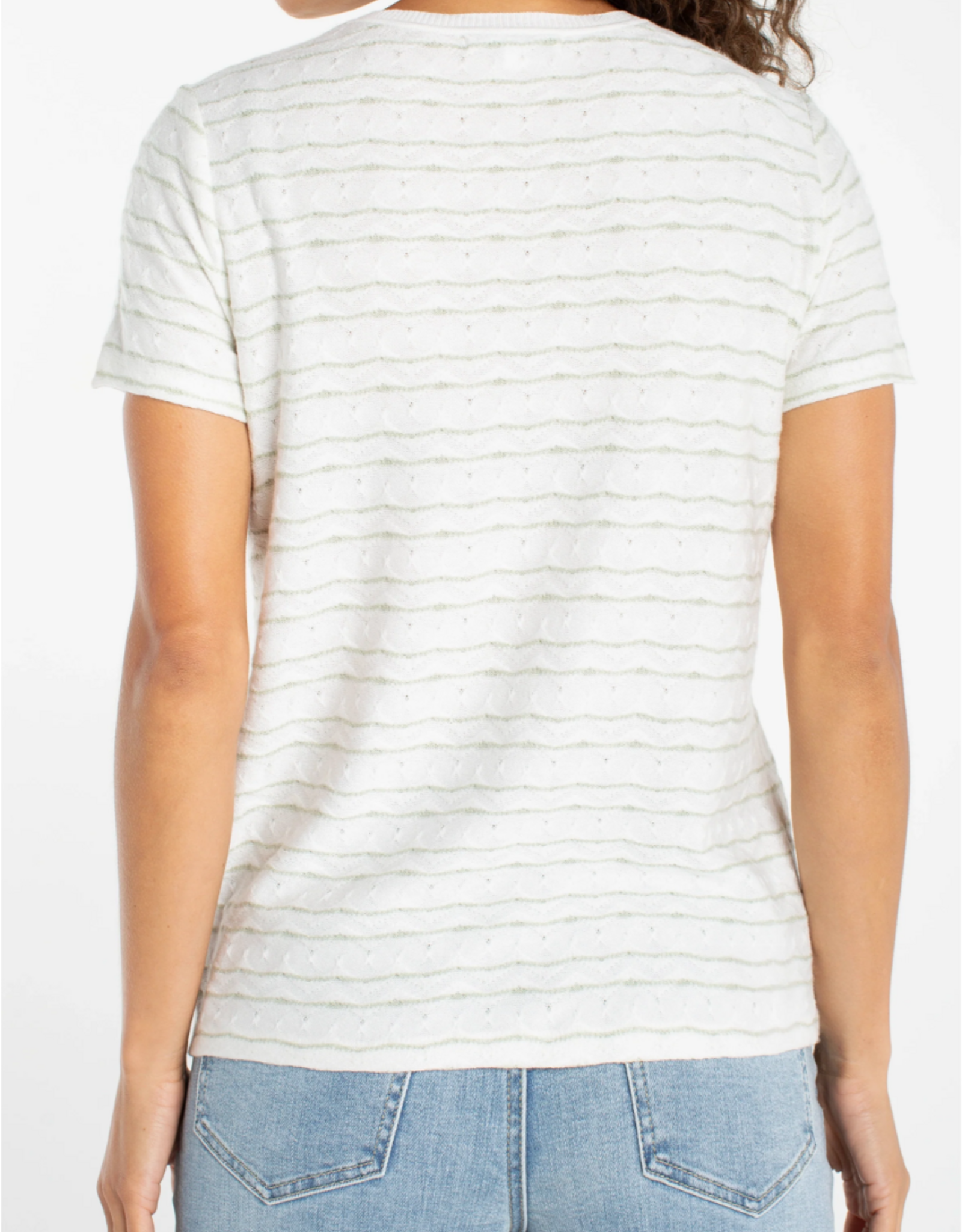 Liverpool Liverpool - LM8K64KB32 Short Sleeve Crew Neck Knit Tee SS26