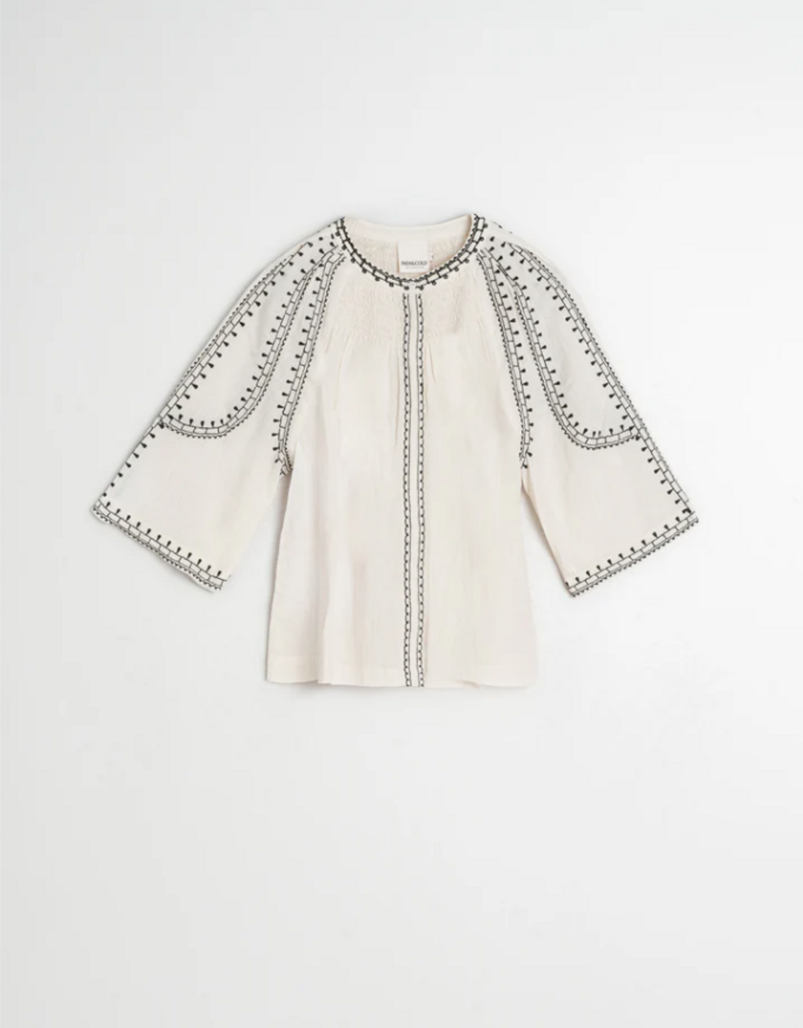 Indi & Cold Indi & Cold  - VV26AD185 Bell-Manches Blouse SS26