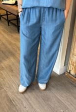 Liverpool Liverpool - LM7B28Y47 Pull On Wide Leg Pant SS26