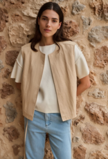 Yaya Yaya - 02021007 Oversized Veste sans manches SS26