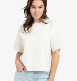 Yaya Yaya - 01000562 Short Sleeve Knit Sweater SS26