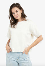 Yaya Yaya - 01000562 Short Sleeve Knit Sweater SS26