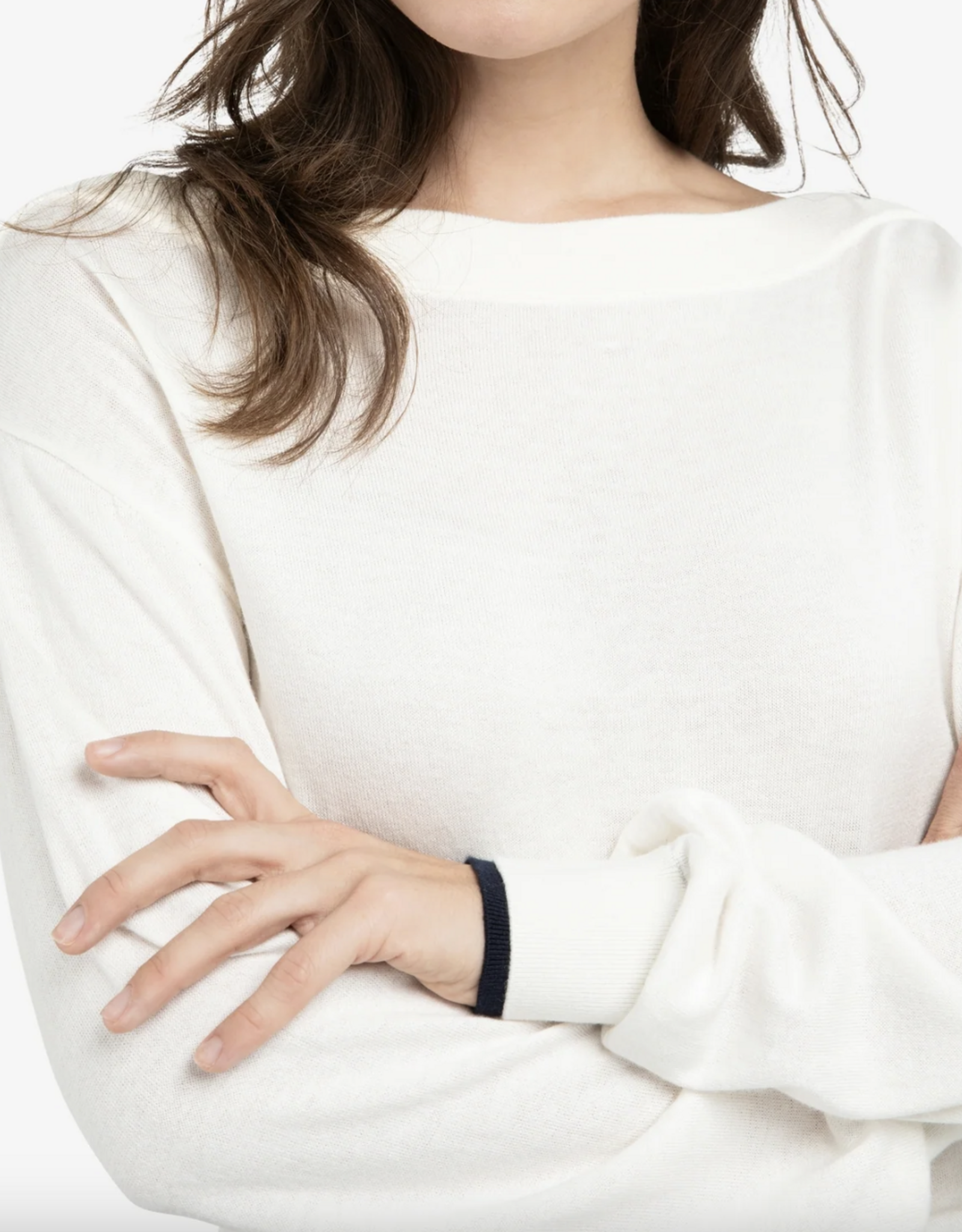 Yaya Yaya - 01000558 Chandail col bateau LS SS26