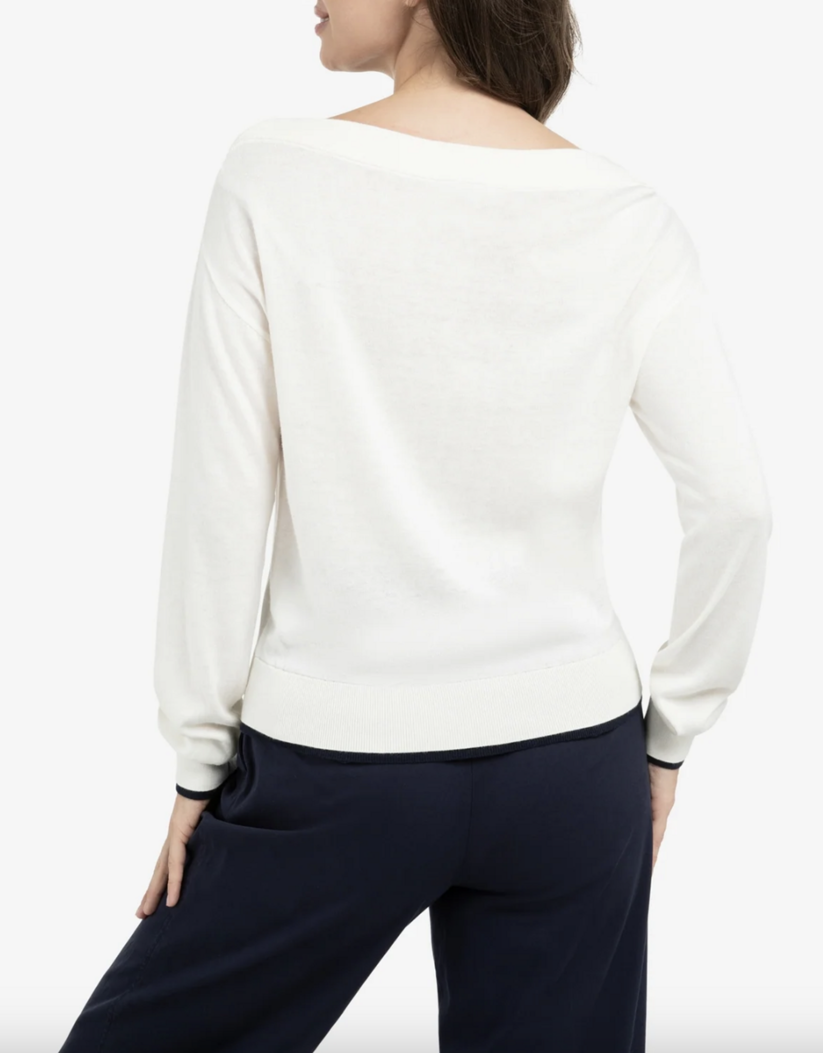 Yaya Yaya - 01000558 Chandail col bateau LS SS26