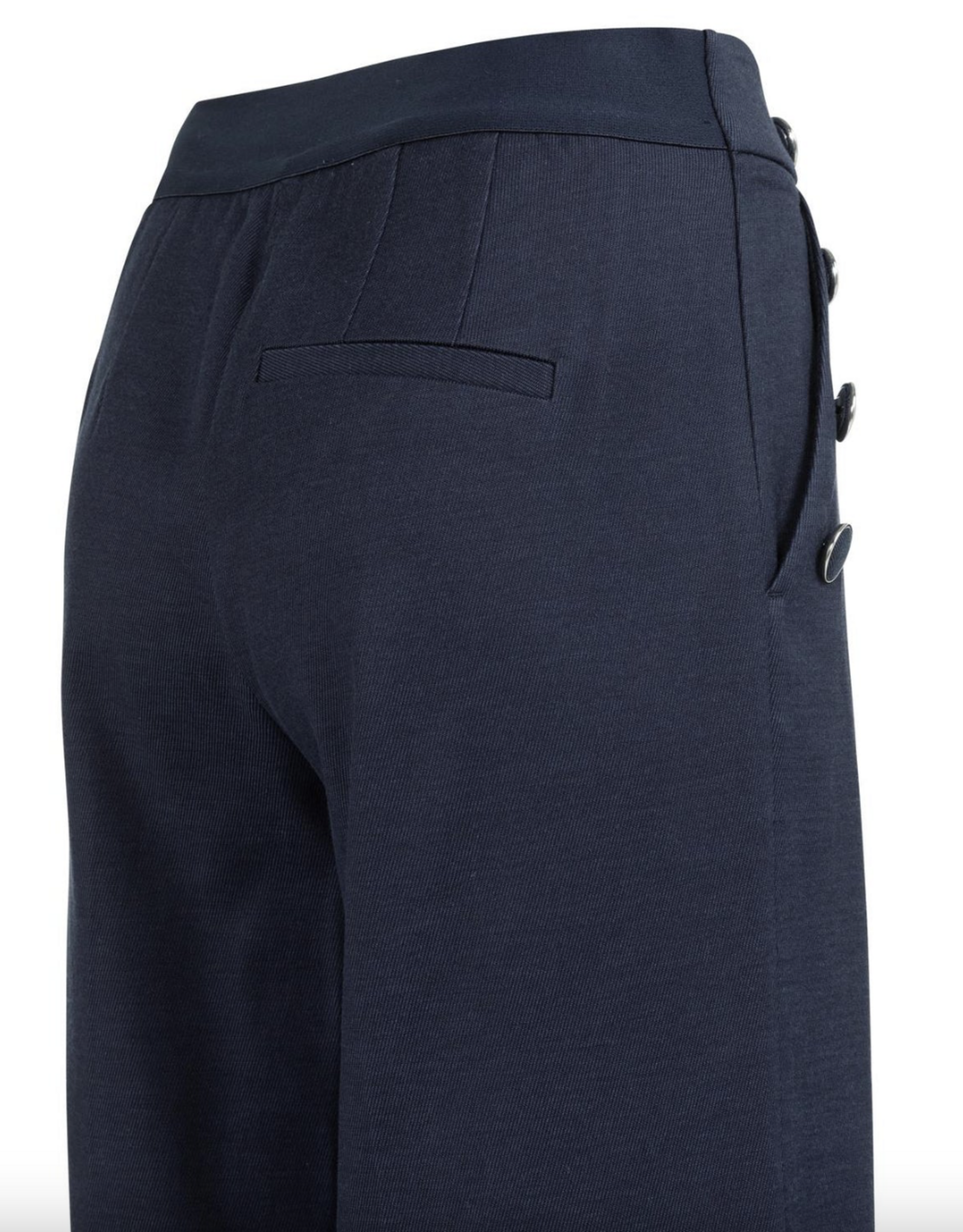 Yaya Yaya - 01301245 Wide Leg Trouser w/ Side Buttons SS26