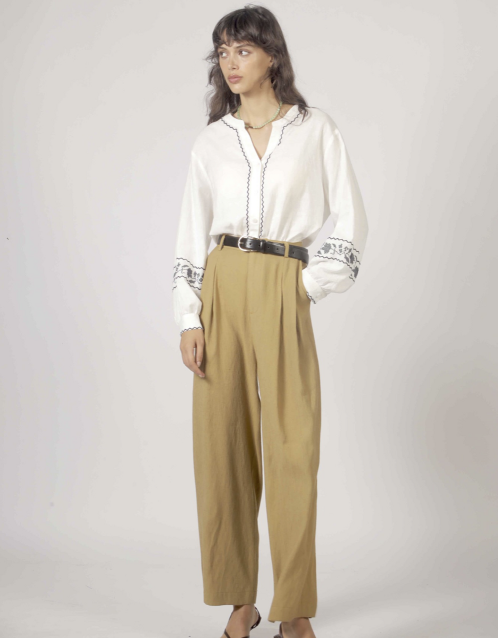 The Korner The Korner- T26116027  blouse ss26