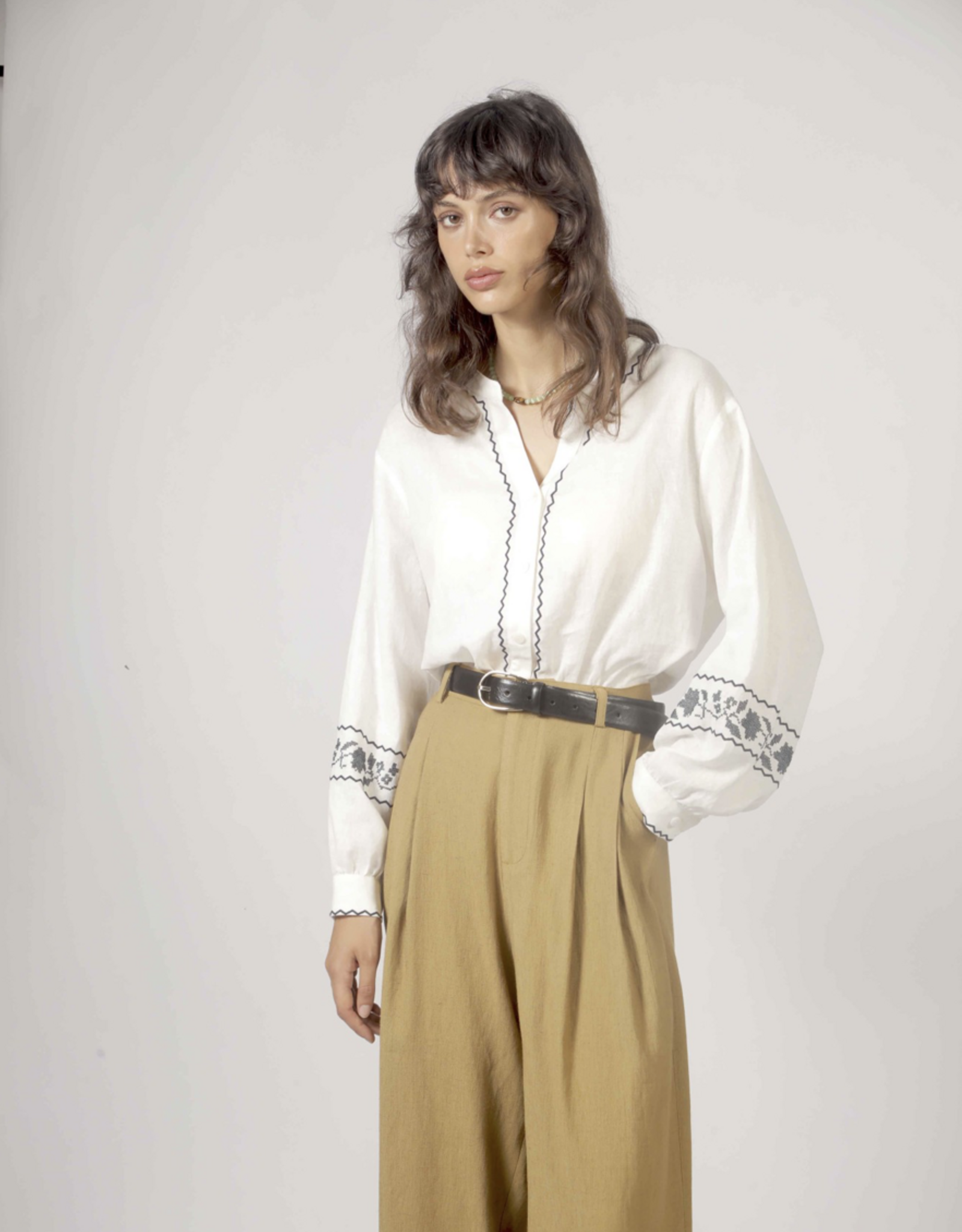 The Korner The Korner- T26116027  blouse ss26