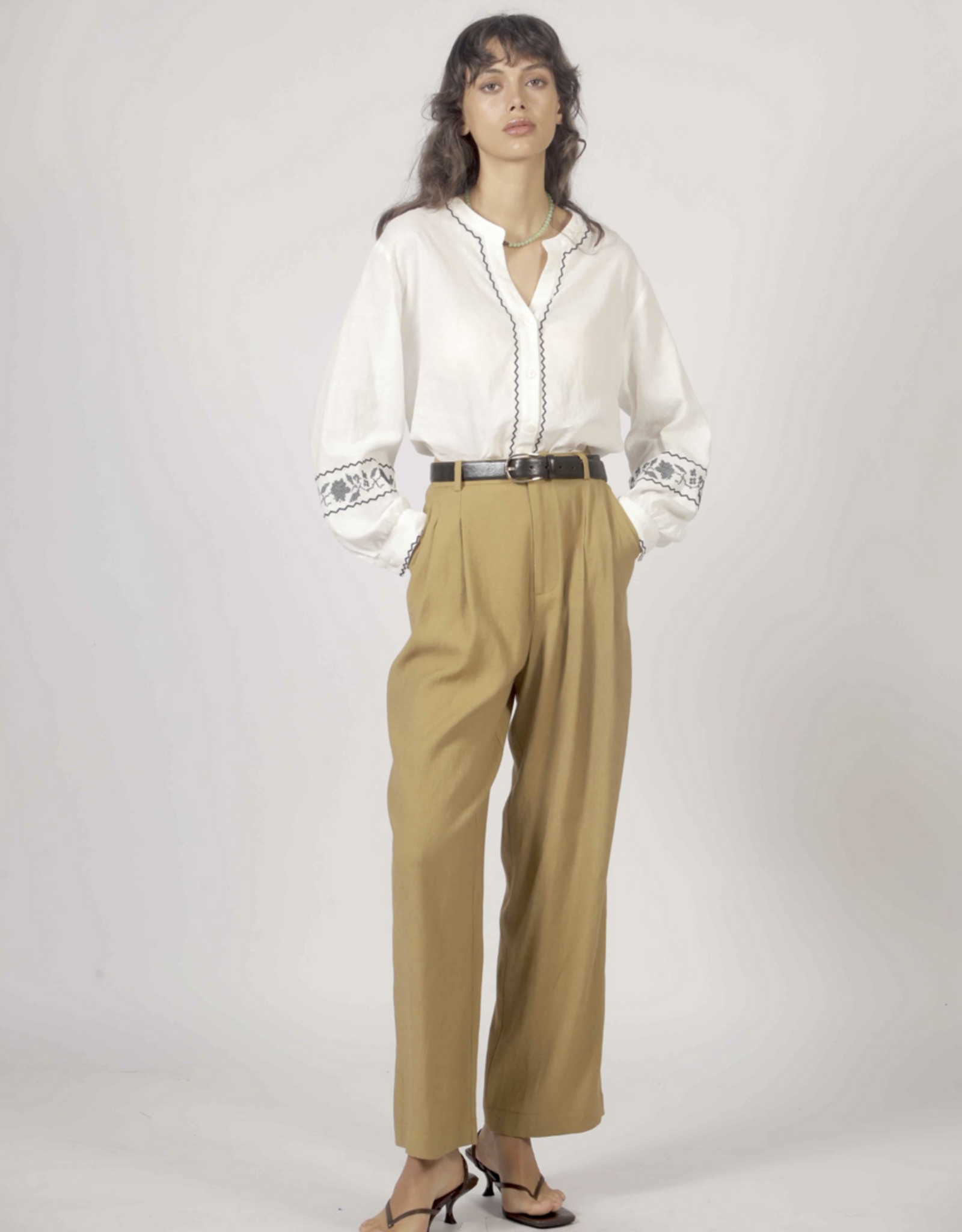 The Korner The Korner- T26116027  blouse ss26