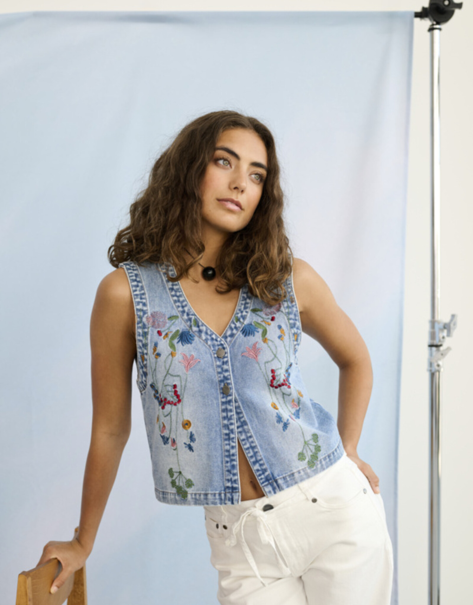 Culture Culture- Cutiala Aniceta waistcoat SS26