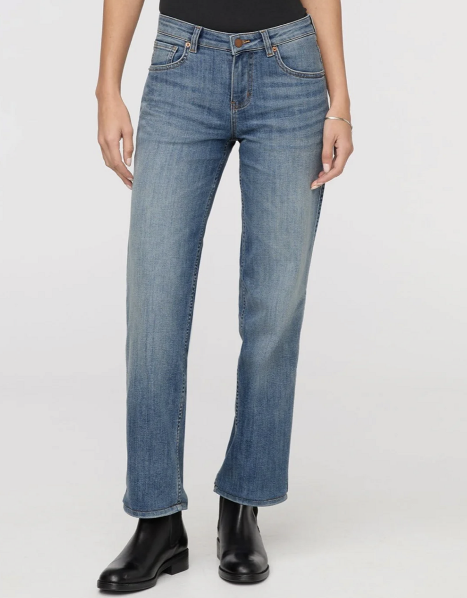 DU/ER DU/ER- WFLR6030 Performance Denim Mid rise straight SS26