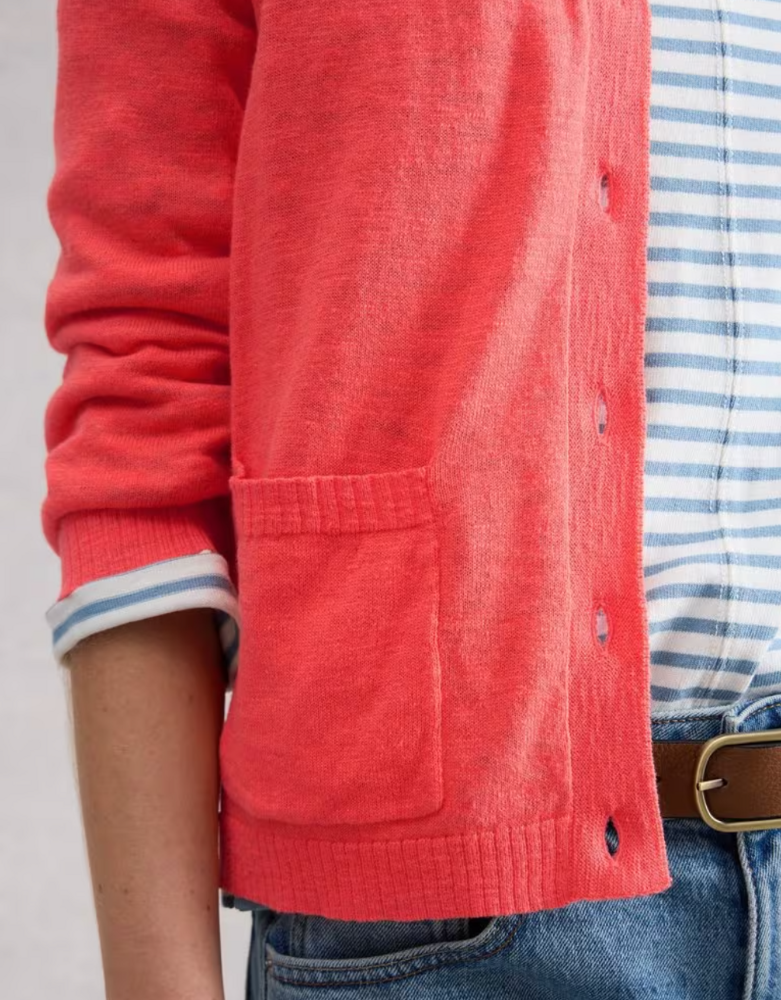 White Stuff White Stuff - 445402 Nova Linen Cardigan SS26